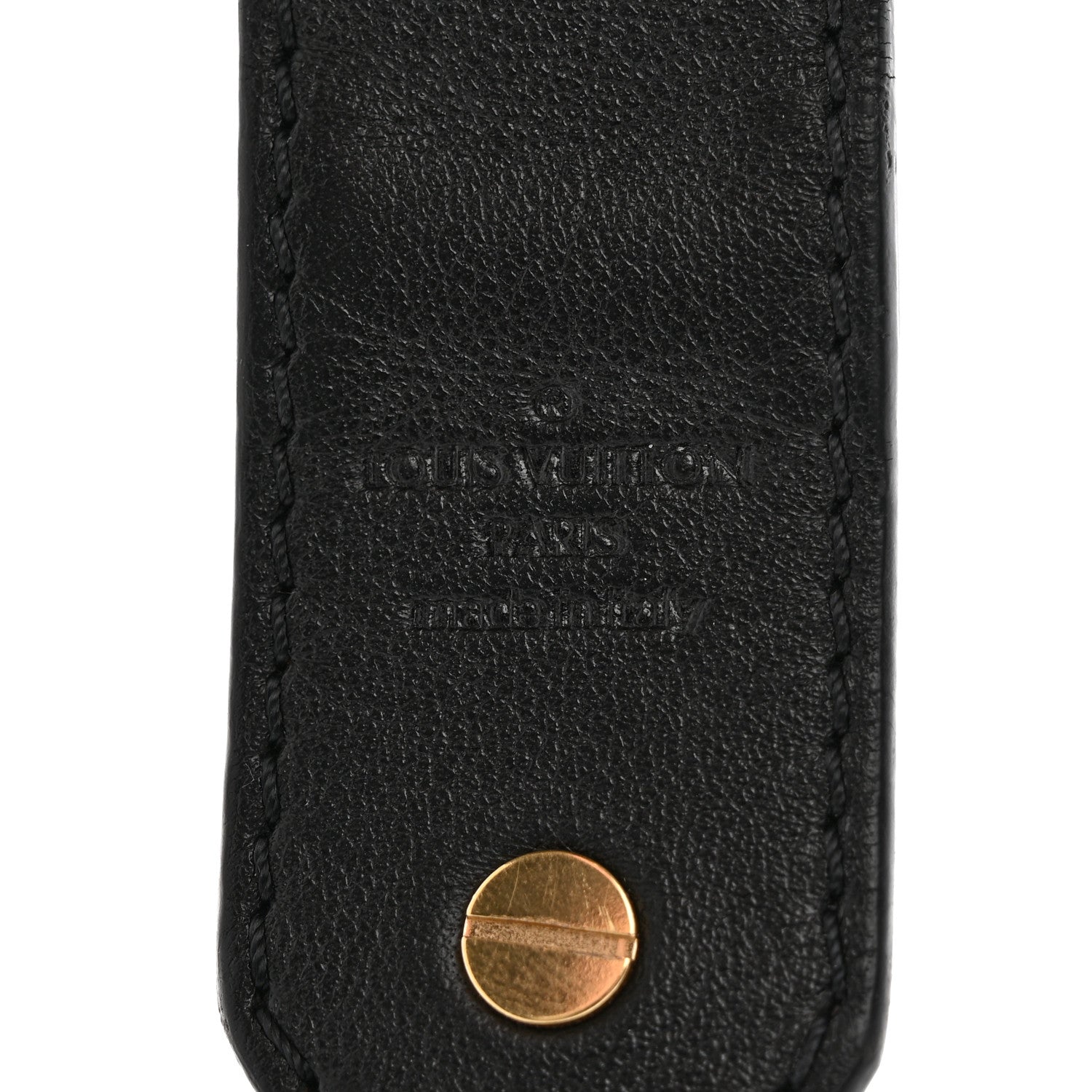 Louis Vuitton Monogram Bandouliere Shoulder Strap XL Black 3 of 5