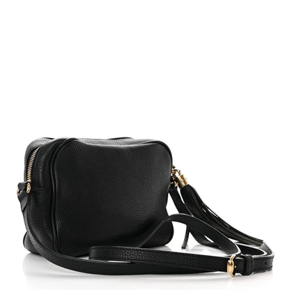 Gucci Pebbled Calfskin Small Soho Disco Bag Black 3 of 15