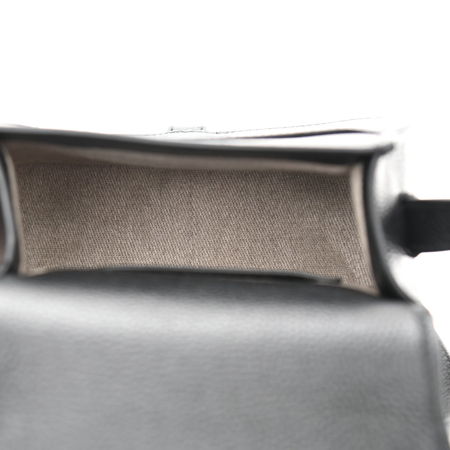 Calfskin Mini Marcie Round Crossbody Bag Black