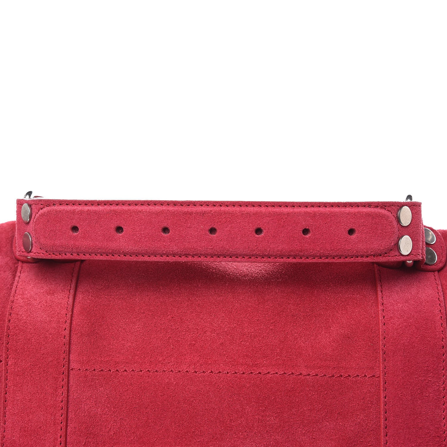 Proenza Schouler Suede Medium PS1 Satchel Raspberry 14 of 14