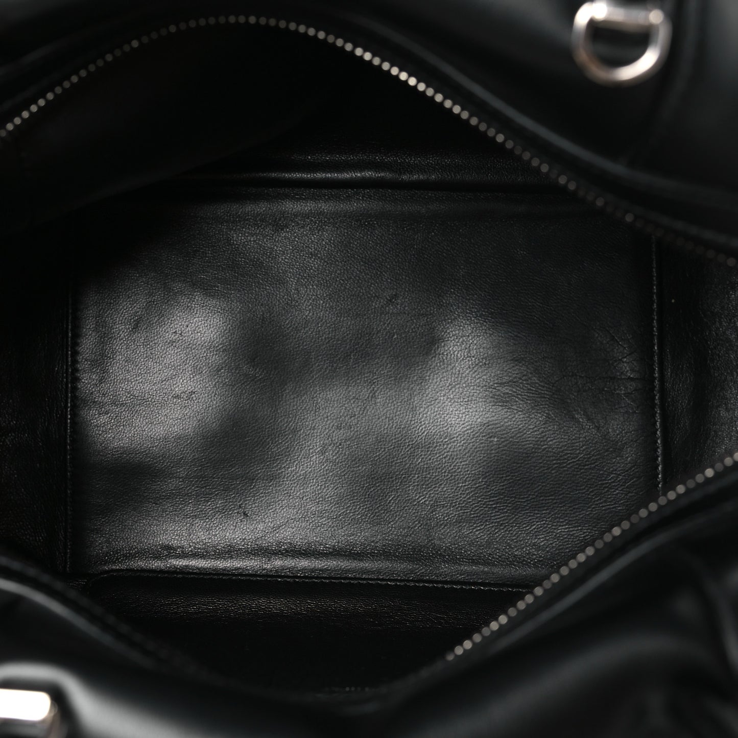 Softy Calfskin Small Supernova Handbag Black