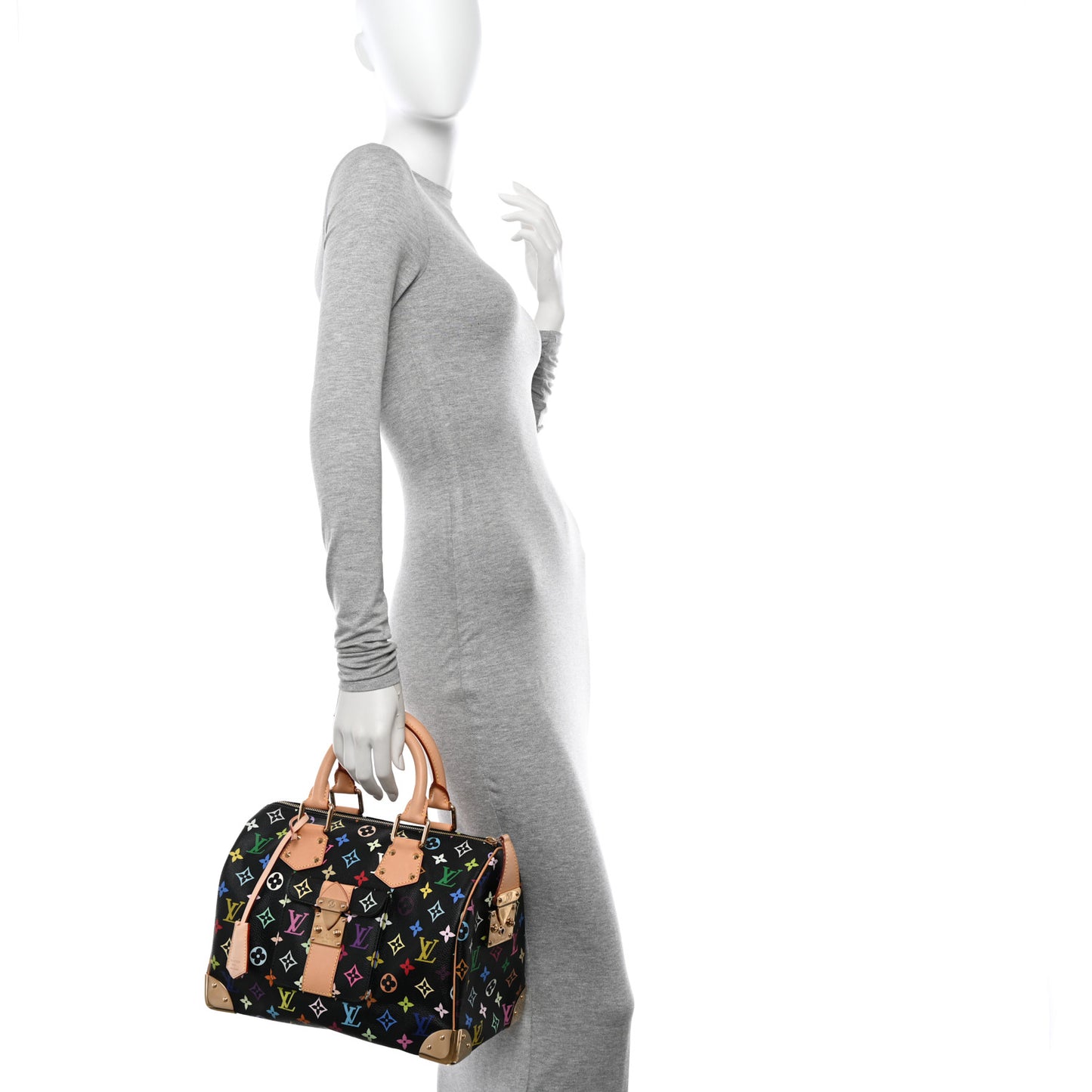 Monogram Multicolor Speedy 30 Black