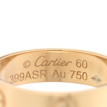 Cartier 18K Yellow Gold 5.5mm LOVE Ring 60 9.25 4 of 5
