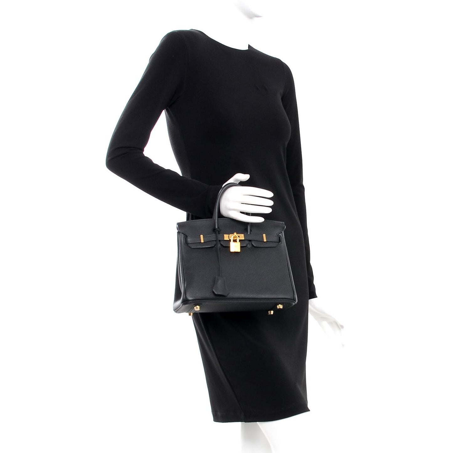 Togo Birkin 25 Black