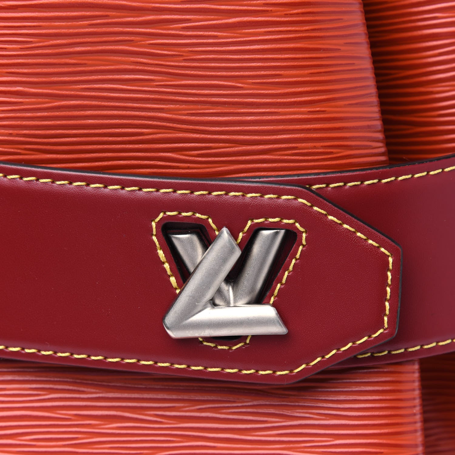 Louis Vuitton Epi Twist Bucket Rouille 14 of 17