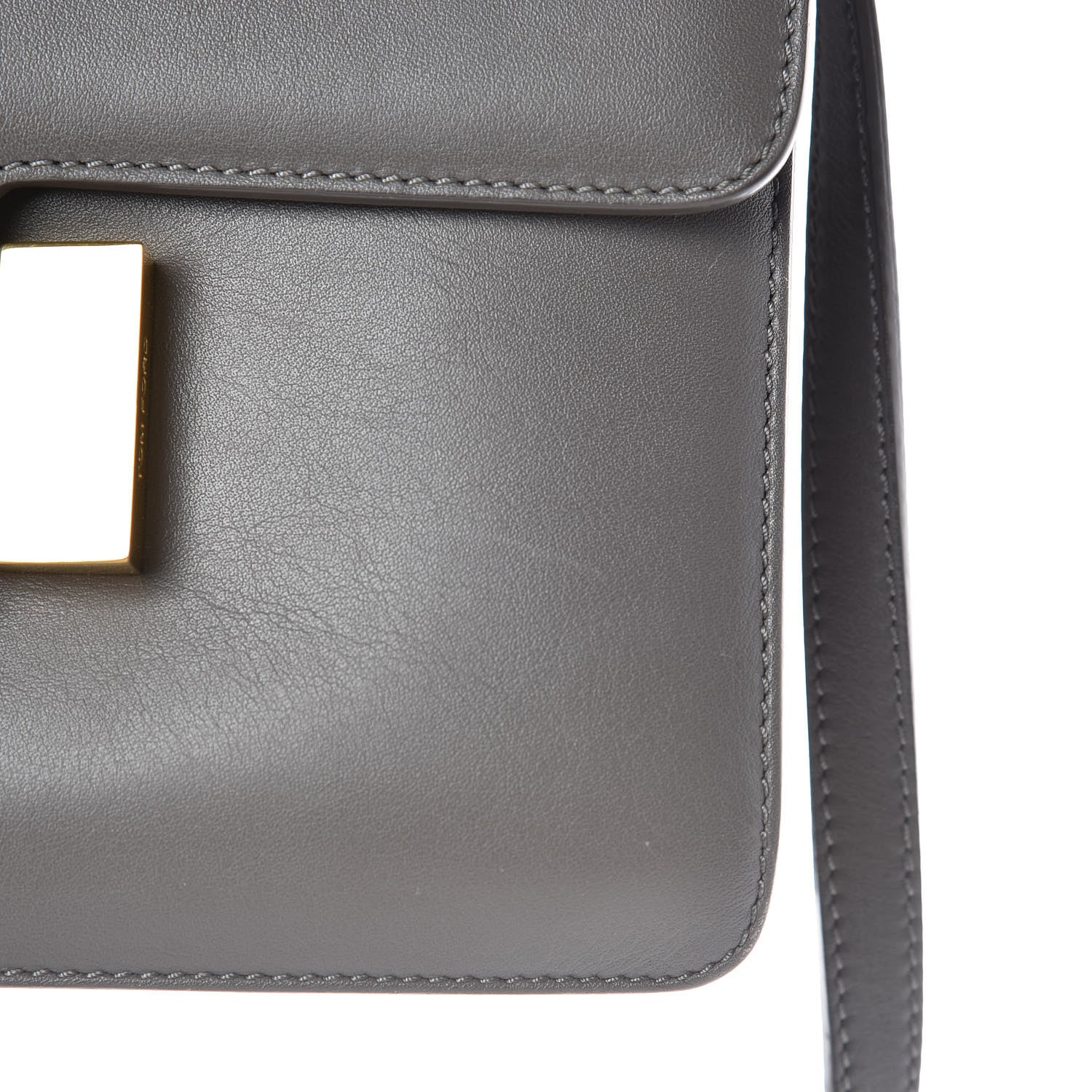 Tom Ford Calfskin Medium Sienna Crossbody Bag Graphite 9 of 11