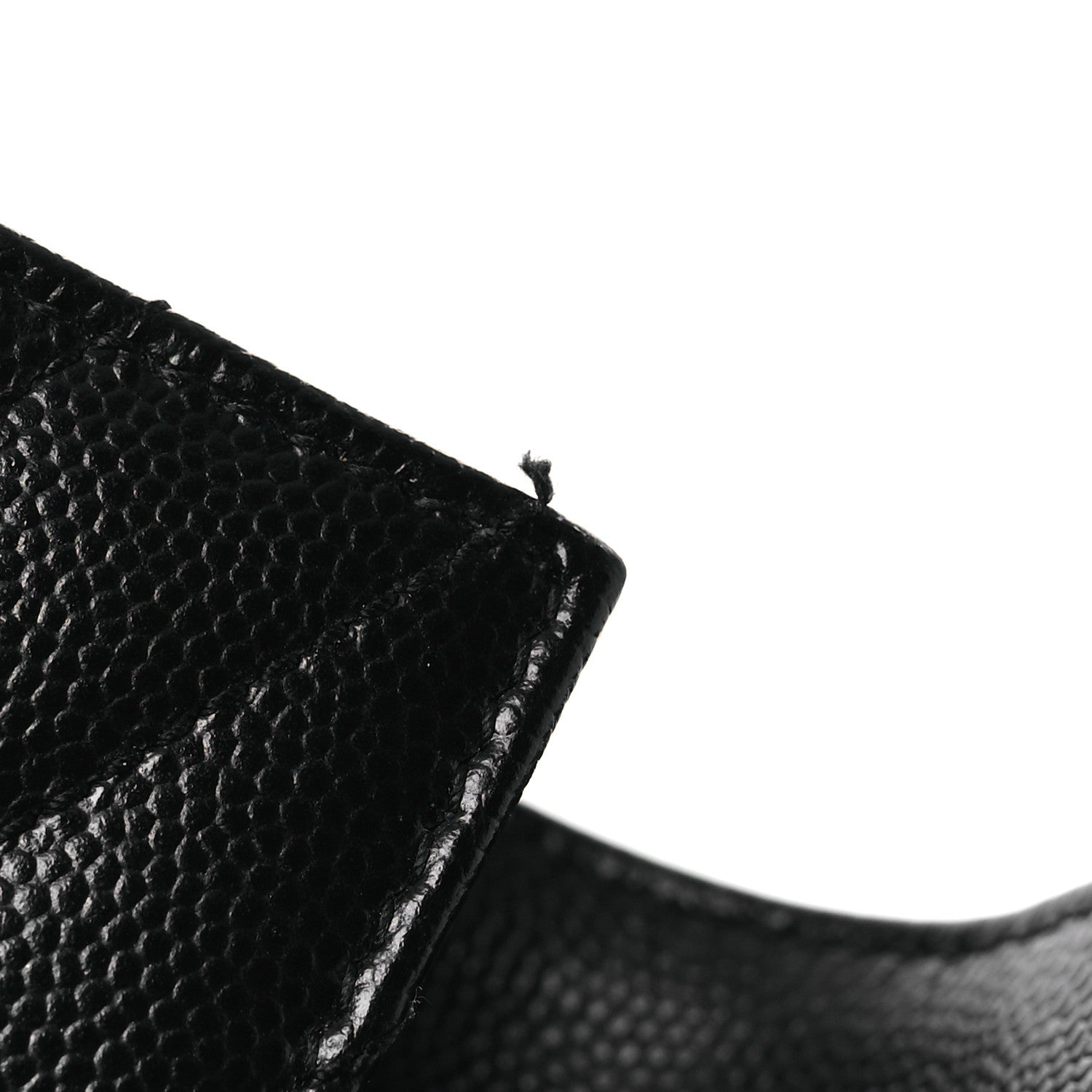 Saint Laurent Grain De Poudre Matelasse Chevron Monogram Flap Wallet Black 13 of 16