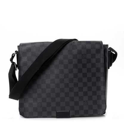 Louis Vuitton Damier Graphite District MM 1 of 10