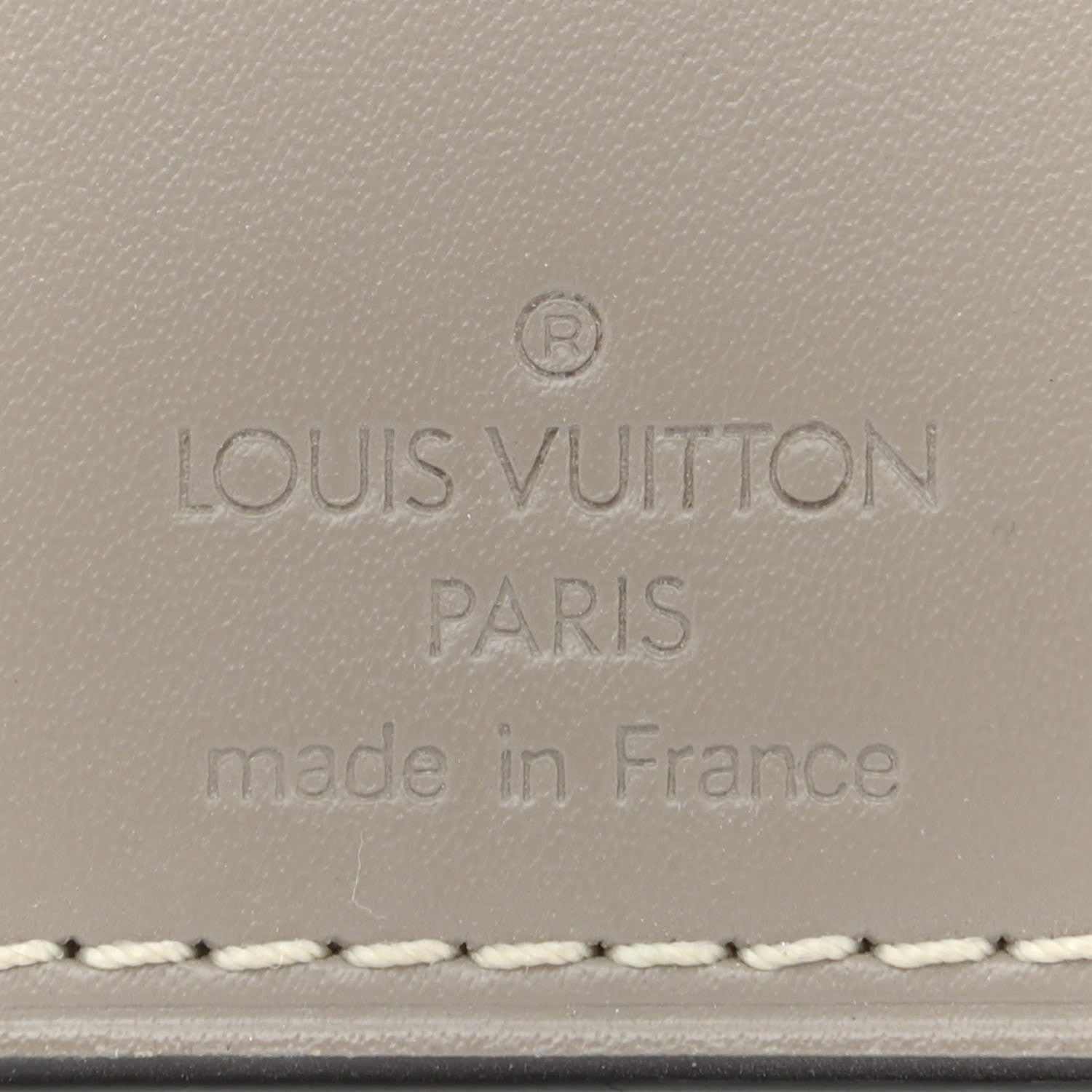 Louis Vuitton Calfskin Hawaii Luggage Tag Grey 4 of 5