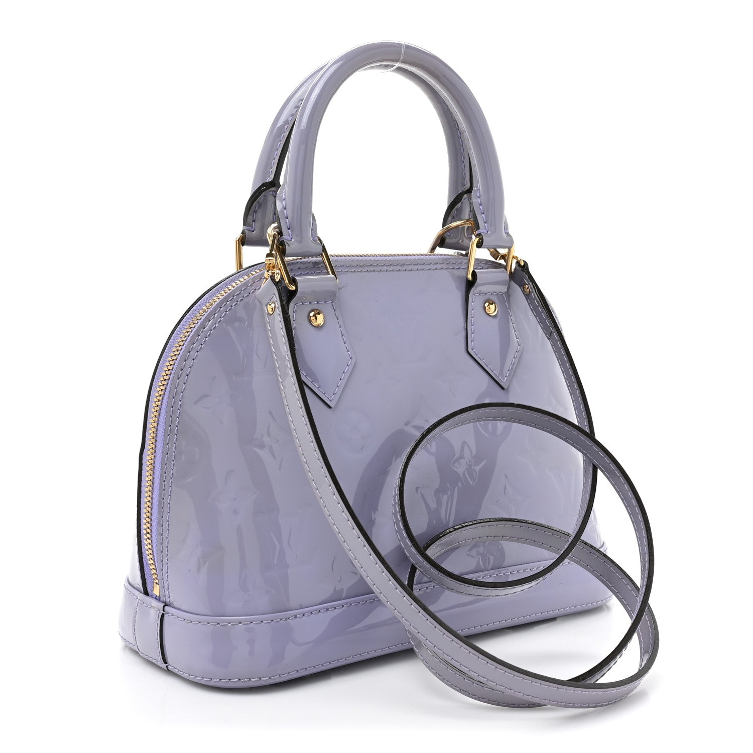 Louis Vuitton Vernis Alma BB Lilac 3 of 14