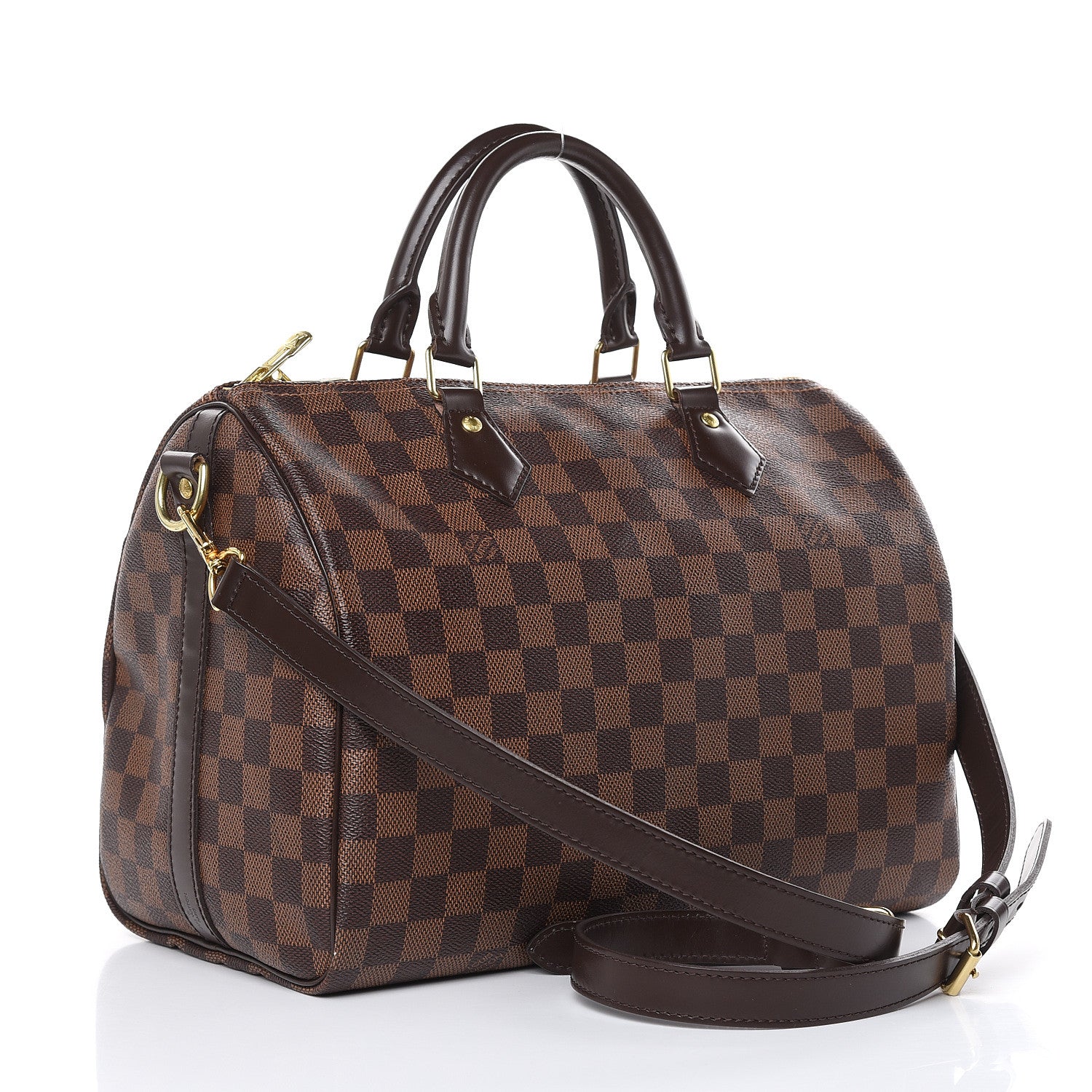 Louis Vuitton Damier Ebene Speedy Bandouliere 30 3 of 13