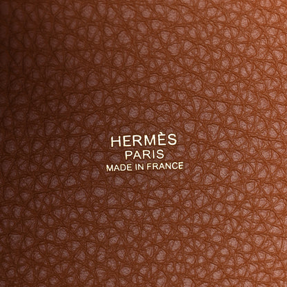 Hermes Taurillon Clemence Picotin Lock 18 PM Gold 6 of 10