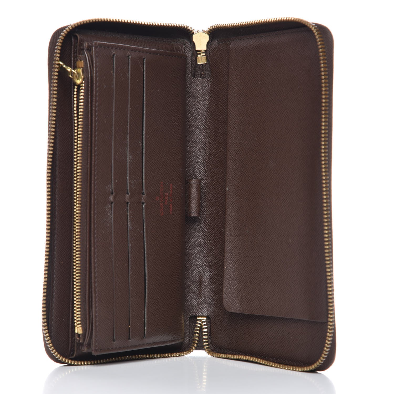 Louis Vuitton Damier Ebene Zippy Organizer Wallet 5 of 18