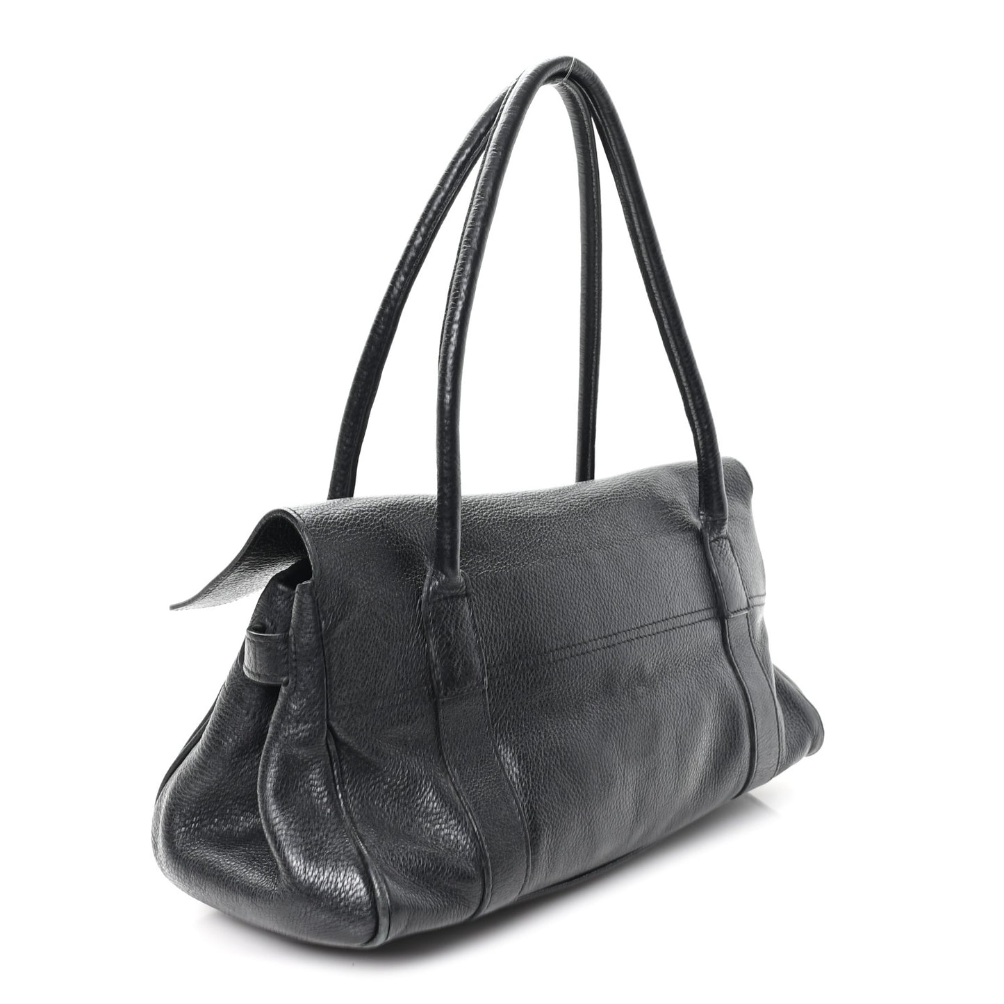 Natural Leather Small Bayswater Black
