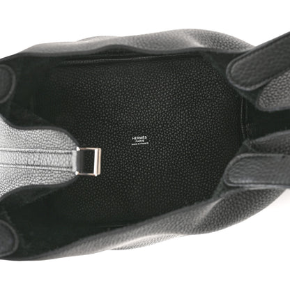 Hermes Taurillon Clemence Picotin Lock 22 MM Black 5 of 11