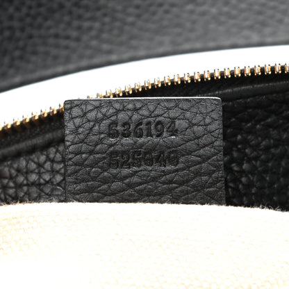 Gucci Pebbled Calfskin Large Soho Hobo Black 6 of 12