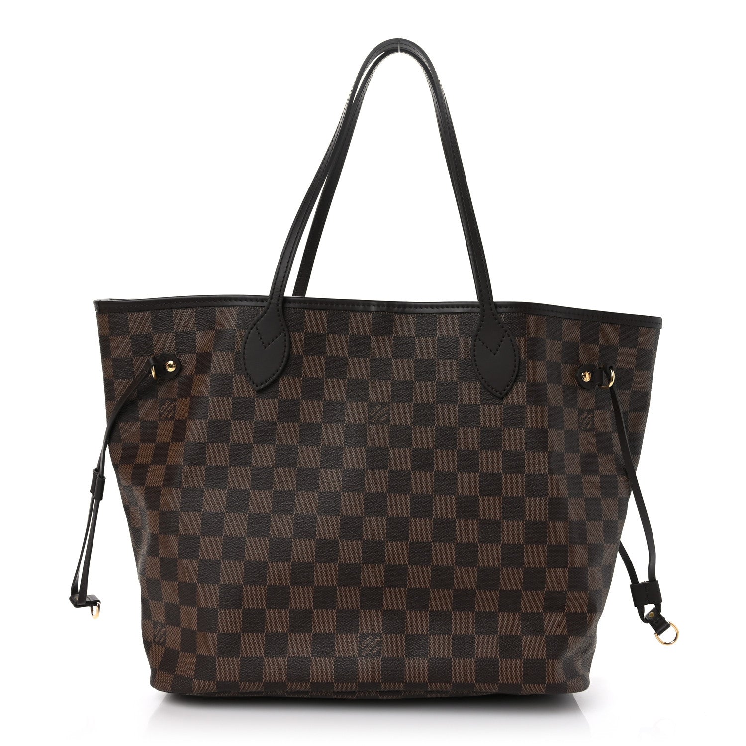 Louis Vuitton Damier Ebene Neo Neverfull MM Rose Ballerine 2 of 8