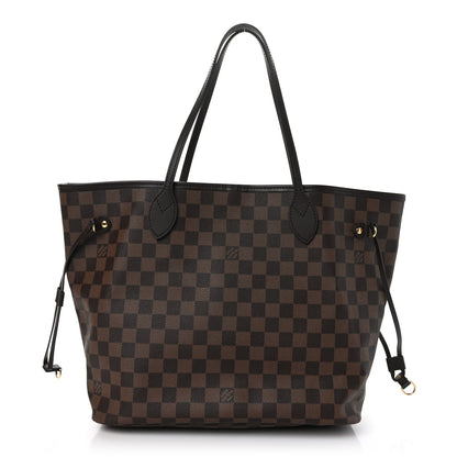 Louis Vuitton Damier Ebene Neo Neverfull MM Rose Ballerine 2 of 8