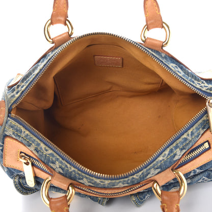 Louis Vuitton Monogram Denim Neo Speedy Blue 5 of 17