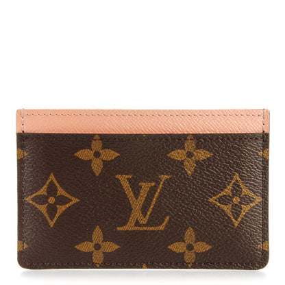 Louis Vuitton Monogram Card Holder Rose Nacre 1 of 7