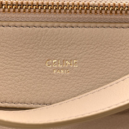 Celine Supple Calfskin Medium Romy Shoulder Bag Safari 6 of 11