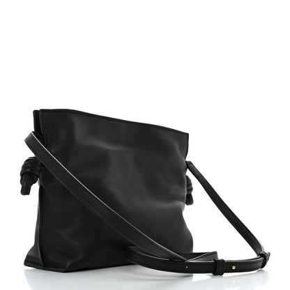 Loewe Calfskin Mini Flamenco Knot Clutch Black 2 of 11