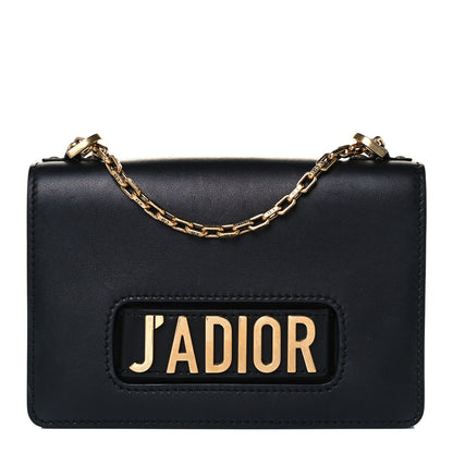 Christian Dior Calfskin J'Adior Chain Flap Bag Black 1 of 9