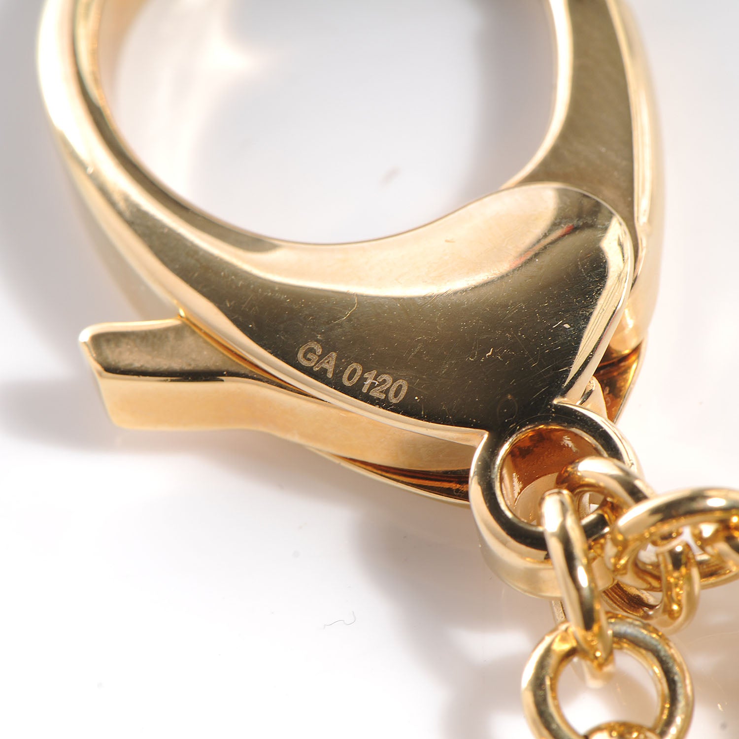 Louis Vuitton Resin Naif Bag Charm Gris 4 of 5