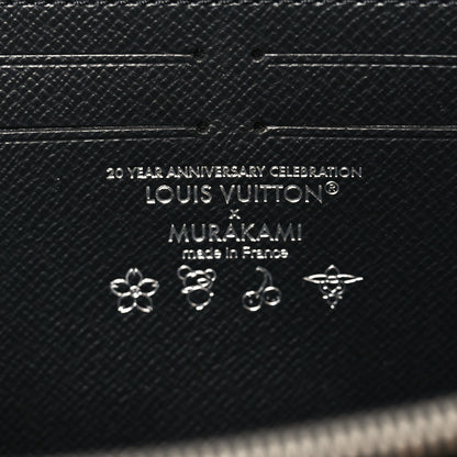 Louis Vuitton LV X TM Monogram Multicolor Clemence Wallet Black 6 of 6