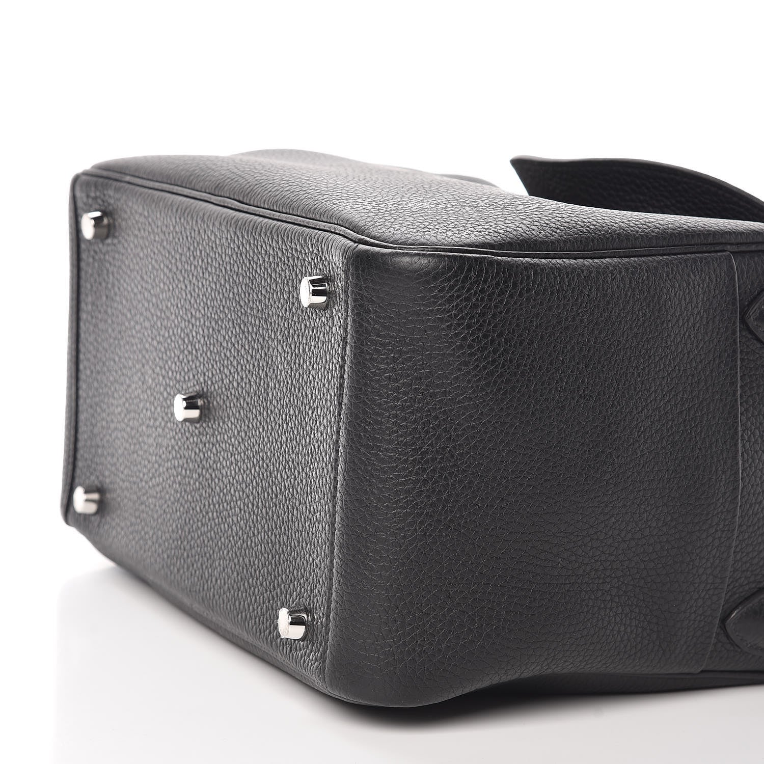 Hermes Taurillon Clemence Lindy 30 Black 9 of 9