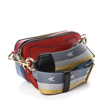 Marc Jacobs Saffino Small Snapshot Colour Block Camera Bag Red Pepper Multicolor 3 of 9