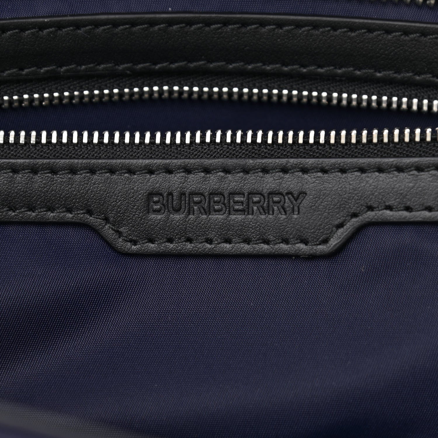Burberry Nylon Logo Small Ardwell Tote Navy 6 of 13