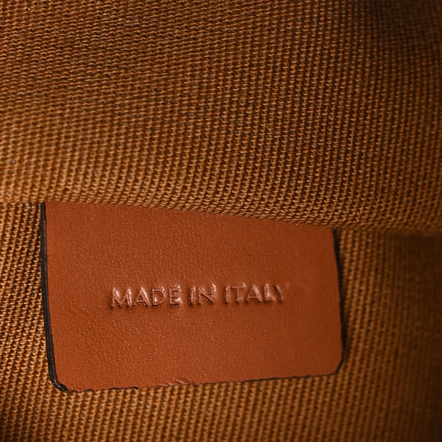 Triomphe Canvas Calfskin Ava Shoulder Bag Tan