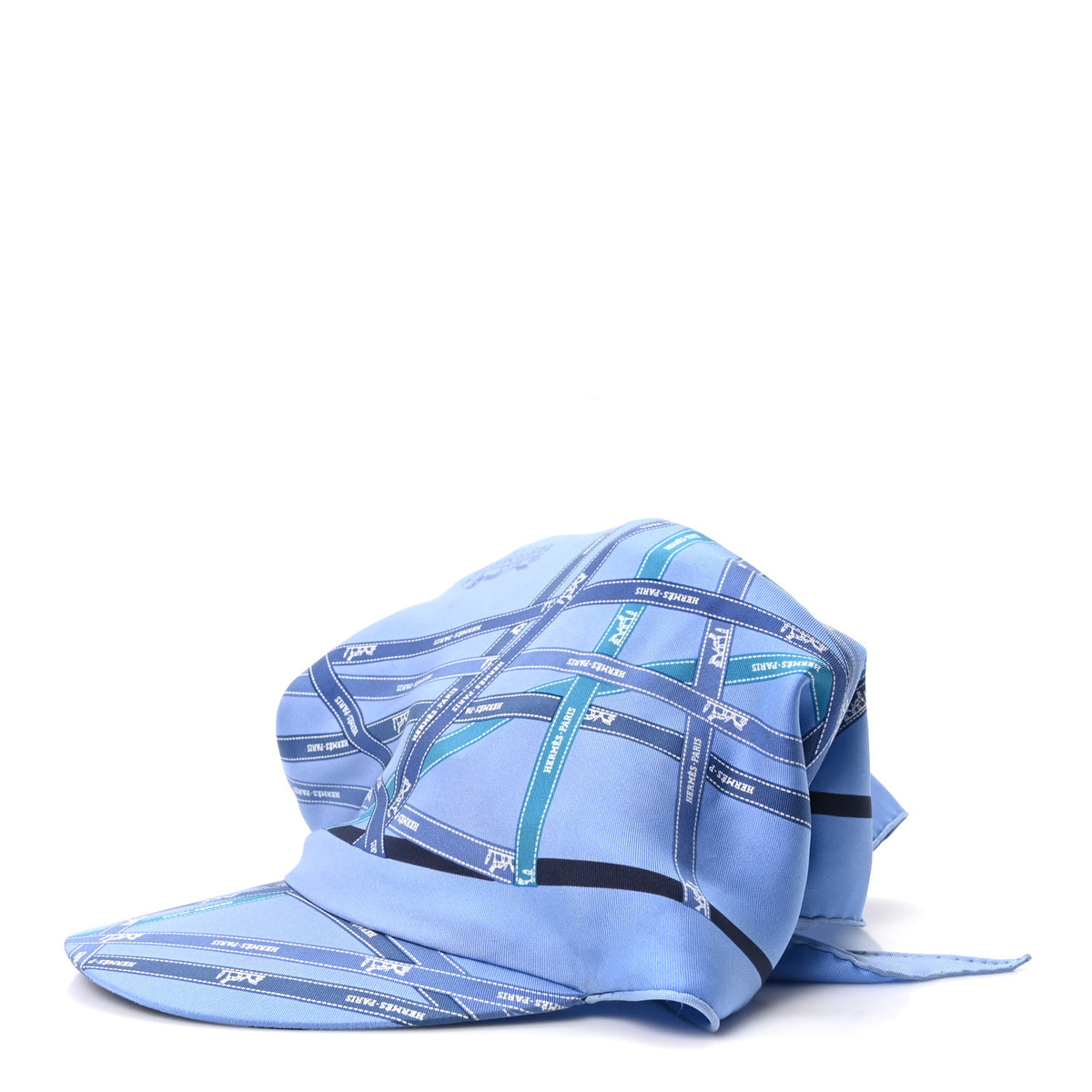 Hermes Silk Bolduc Gaby Wrap Cap 3 of 6