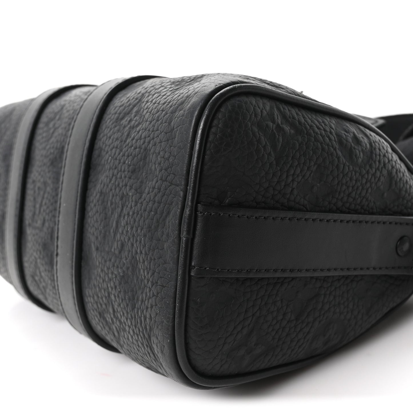 Monogram Taurillon Keepall Bandouliere 25 Black