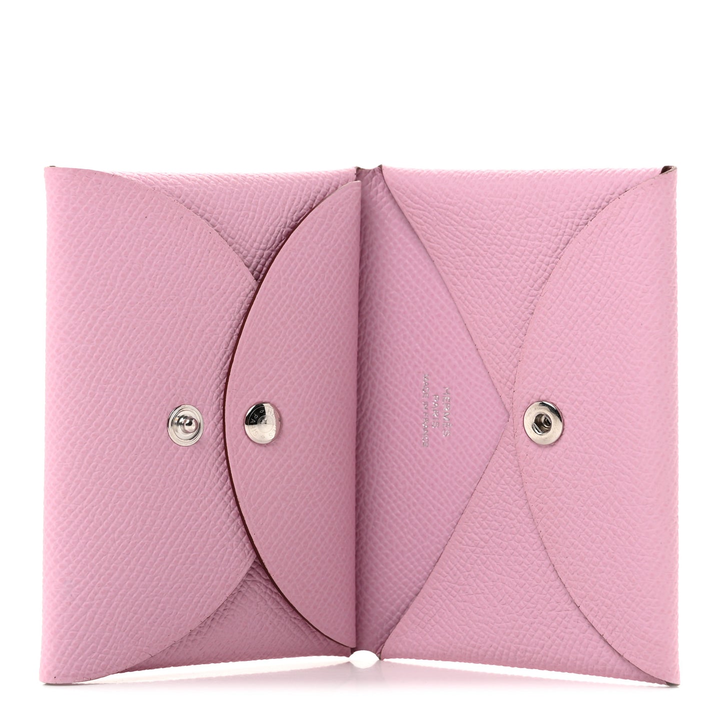 Epsom Calvi Duo Card Case Mauve Sylvestre