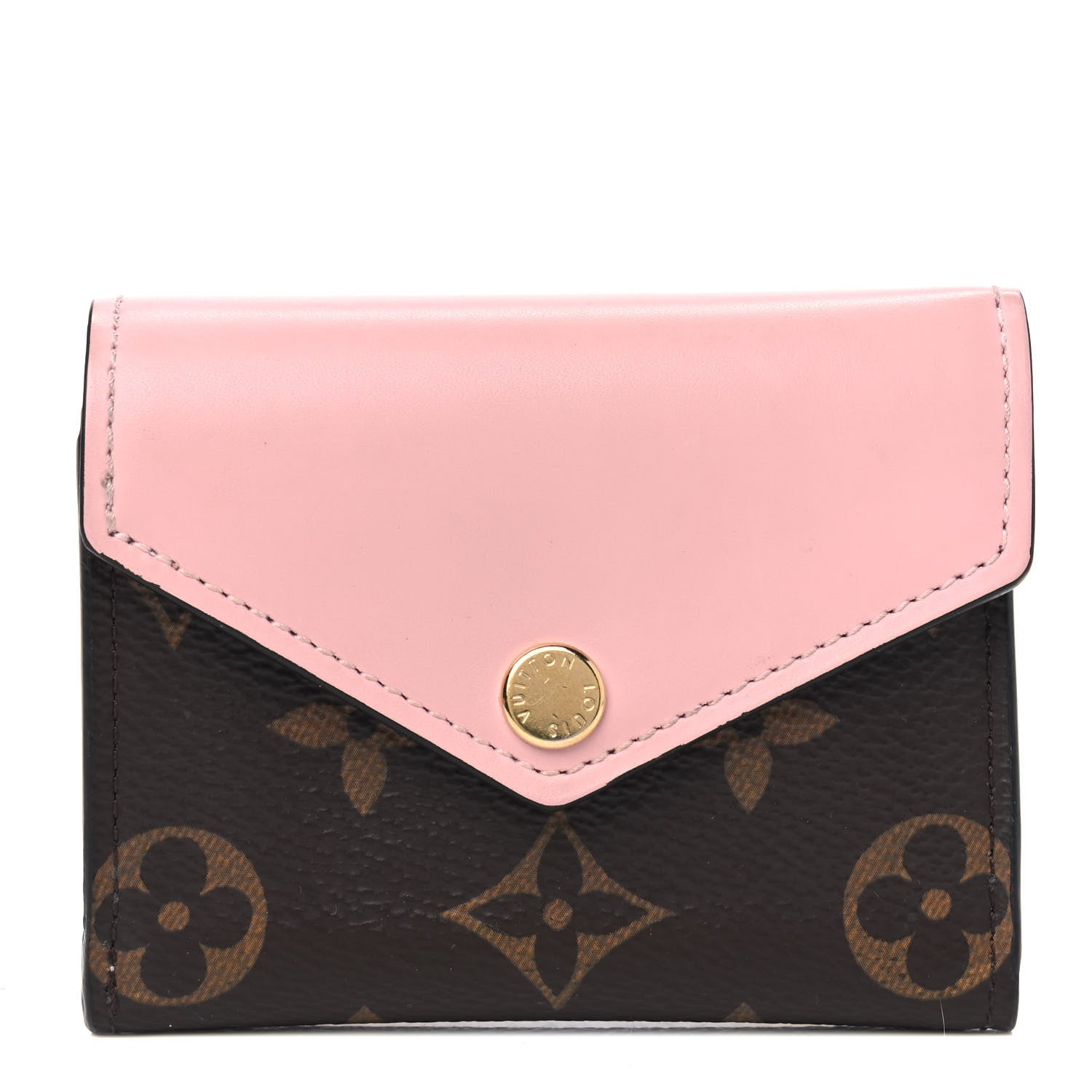 Louis Vuitton Monogram Zoe Wallet Rose Ballerine 1 of 7