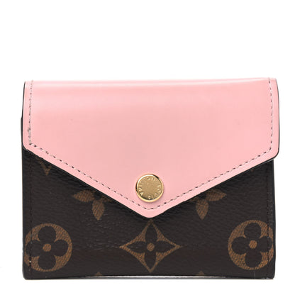 Louis Vuitton Monogram Zoe Wallet Rose Ballerine 1 of 7