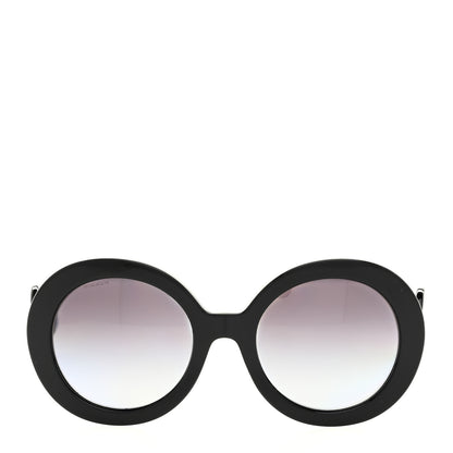 Prada Baroque Sunglasses SPR 27N Black 2 of 8