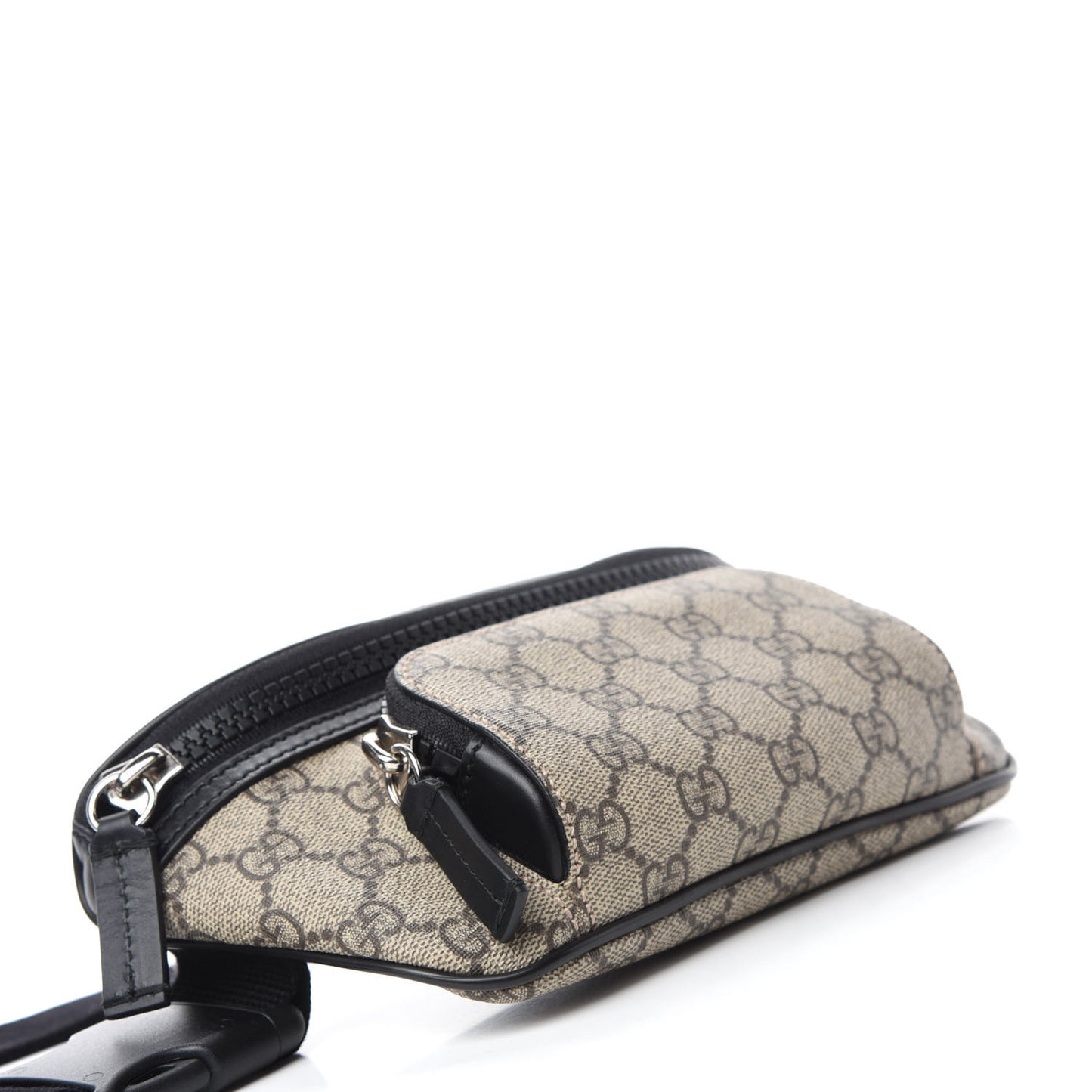 GG Supreme Monogram Belt Bag Black
