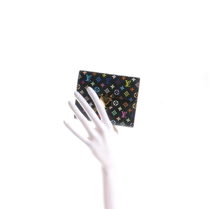 Louis Vuitton Monogram Multicolor Koala Wallet Black 2 of 8