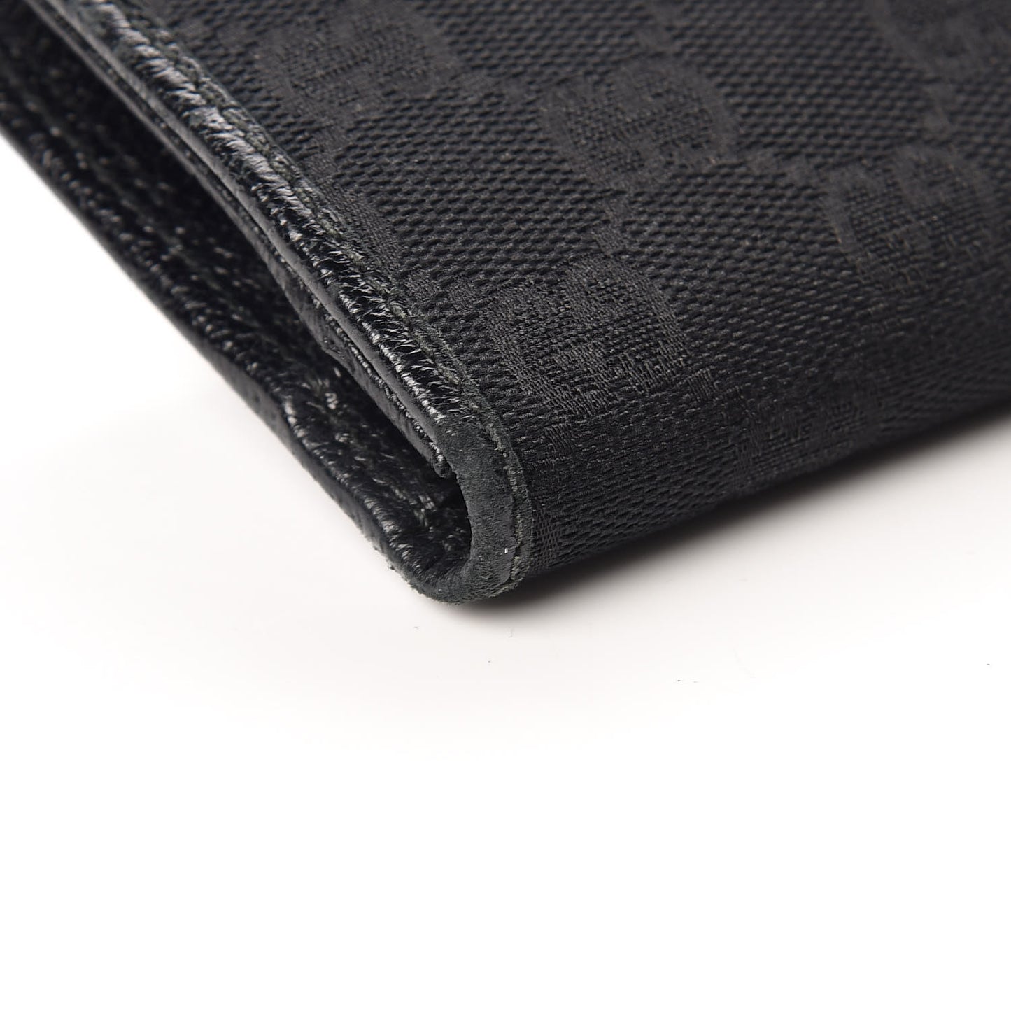 Monogram Ladies Web Continental Wallet Black