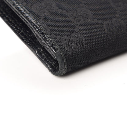 Gucci Monogram Ladies Web Continental Wallet Black 8 of 14