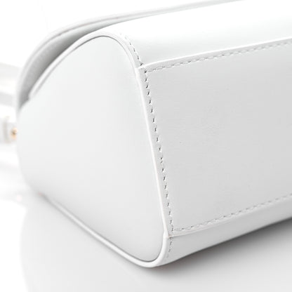 Dolce & Gabbana Calfskin Top Handle Bag White 7 of 11