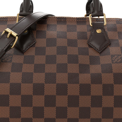 Louis Vuitton Damier Ebene Speedy Bandouliere 30 8 of 11