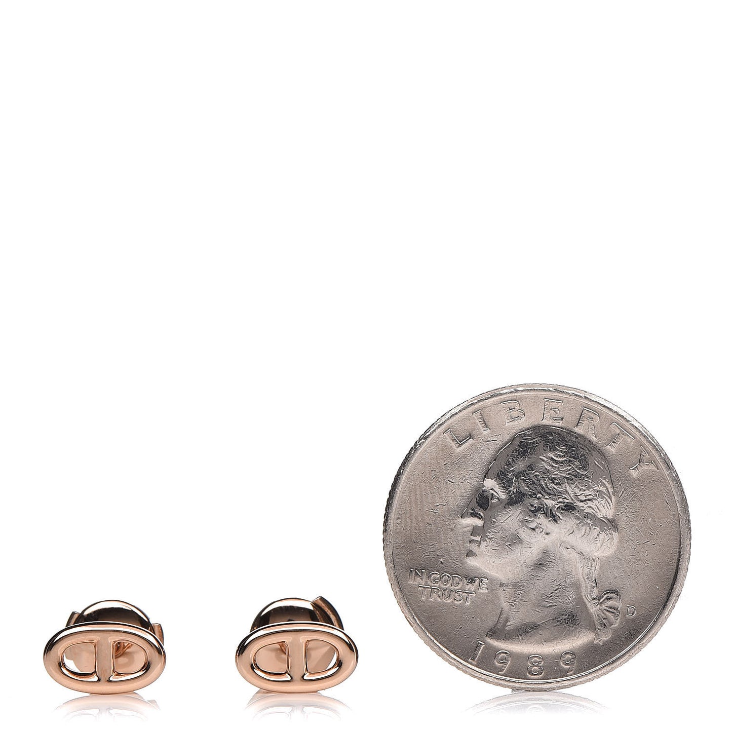 18K Rose Gold TPM Farandole Stud Earrings