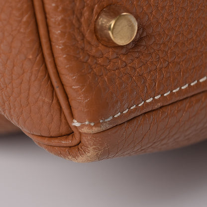 Hermes Fjord Kelly Retourne 40 Gold 39 of 41