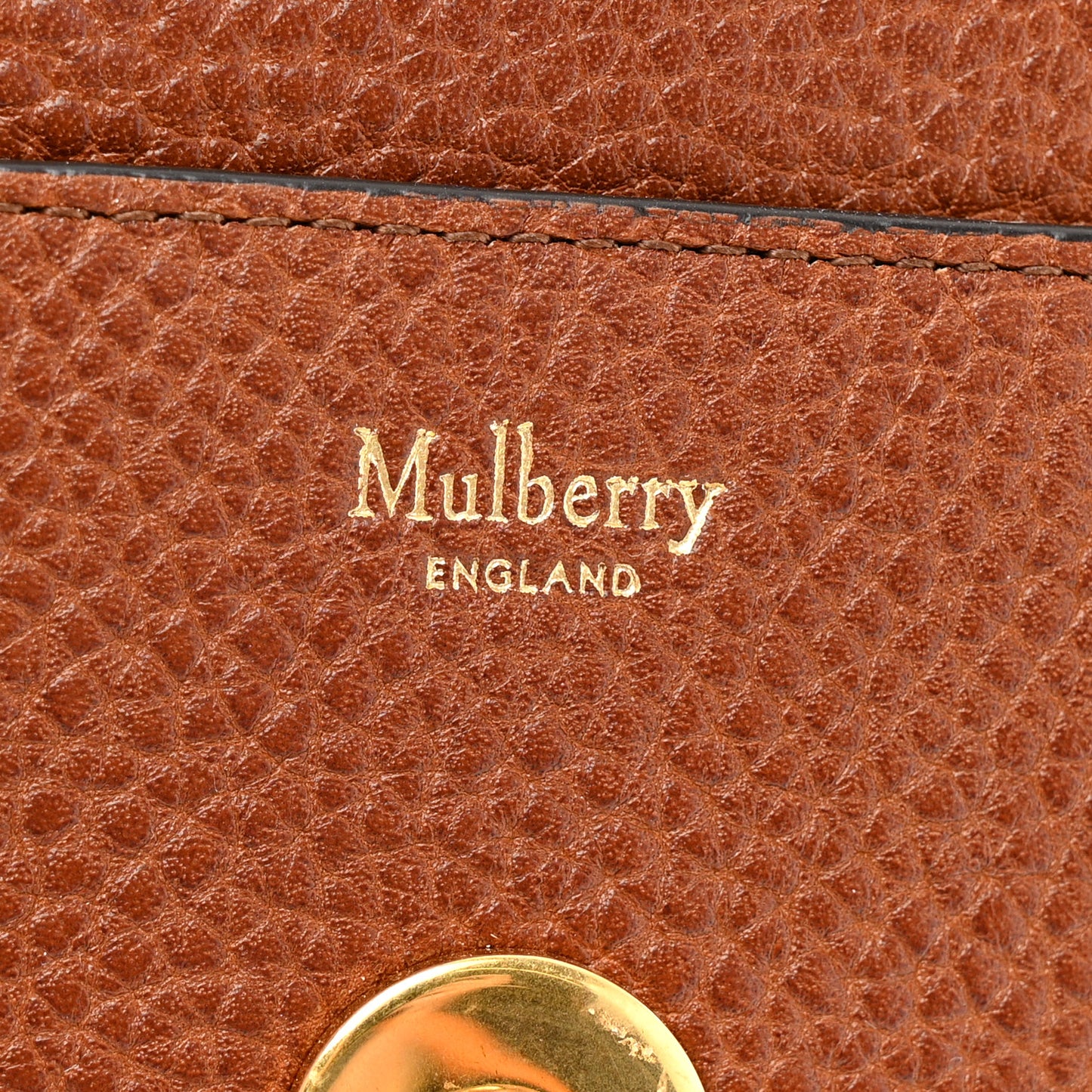 Small Classic Grain Calfskin Small Darley Oak