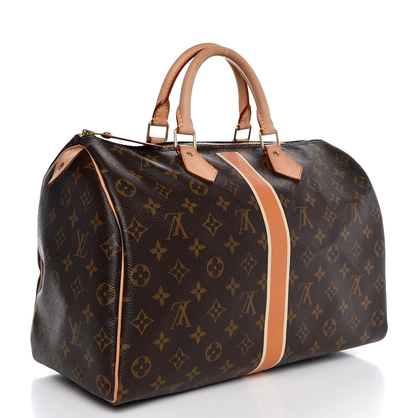 Monogram My LV Heritage Speedy 35 Orange Ivory