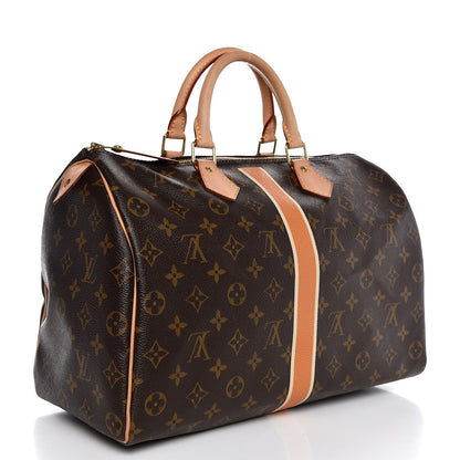 Louis Vuitton Monogram My LV Heritage Speedy 35 Orange Ivory 3 of 8